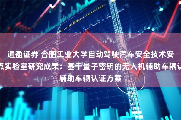 通盈证券 合肥工业大学自动驾驶汽车安全技术安徽省重点实验室研究成果：基于量子密钥的无人机辅助车辆认证方案