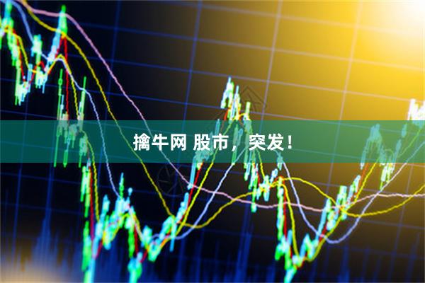 擒牛网 股市，突发！
