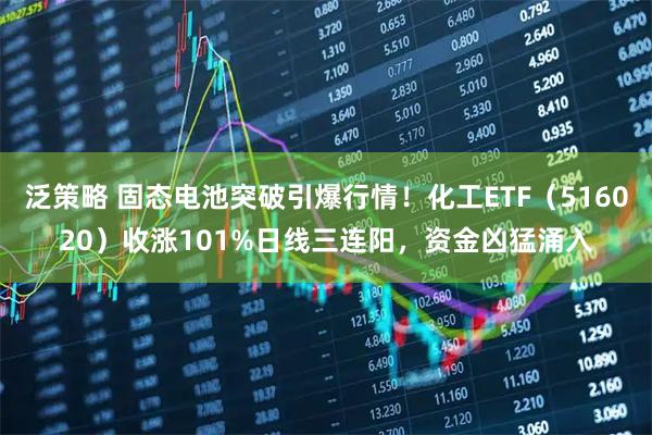 泛策略 固态电池突破引爆行情！化工ETF（516020）收涨101%日线三连阳，资金凶猛涌入